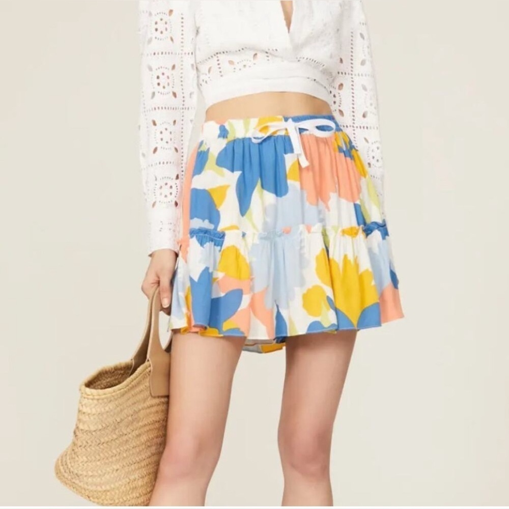Peter Som Collective Floral Skort.  Size 10